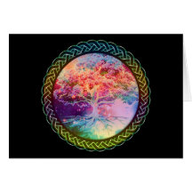 Tree of Life Tranquility Greeting Card