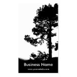 Tree Over Hill Business Card Template
