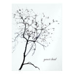 tree personalized announcement