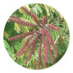 Tree Red Flowers Sticker