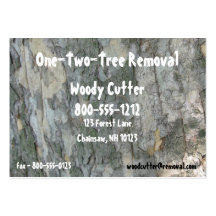 Tree Removal Business Card Templates