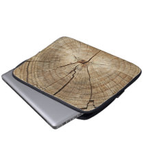 Tree Rings Background Laptop Computer Sleeve