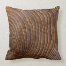 Tree rings Throw pillow