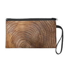 Tree rings wristlet