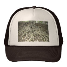 Tree Roots Mesh Hat