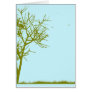 tree silhouette cards