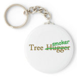 Tree smoker funny 420 stoner college pot humour keychains