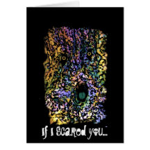 Tree Spirit Halloween Card