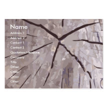 Tree Stump Business Card
