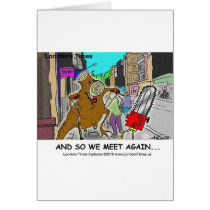 Tree Stump Vs Chainsaw Funny Mugs Cards Gifts