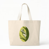tree surgeon or arborist chainsaw cutting tree tote bags