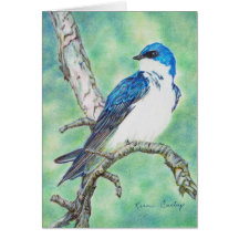 Tree Swallow Notecard