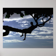 Tree Thinker Boy Print