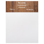Tree Trunk Image Letterhead