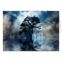 Tree & Water Card