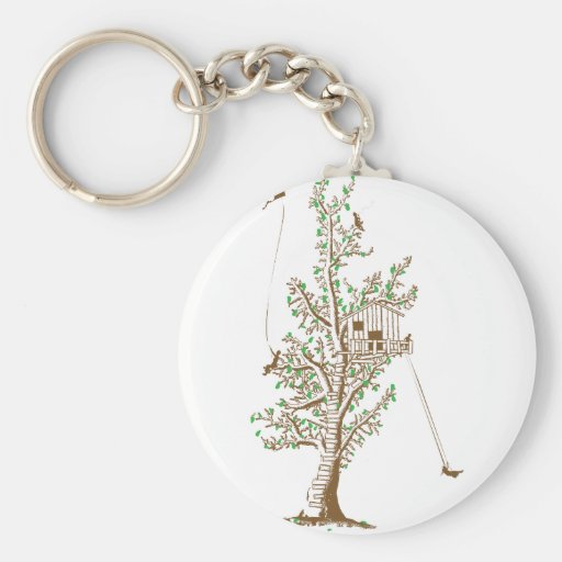Treehouse Keychain