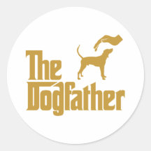 Treeing Walker Coonhound Round Stickers
