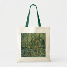 Trees and Undergrowth, 1887 Tote Bag