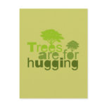 Trees are for  hugging postcards