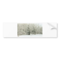 trees bumper sticker