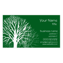 Trees Business Card TEMPLATE