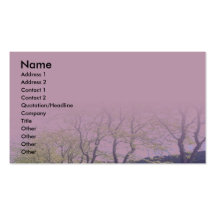 Trees Business Card Template