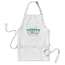 Trees calm traffic! apron