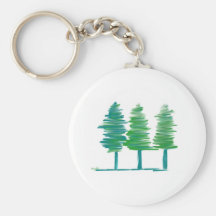 Trees Keychain