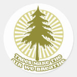 Trees Make Air Sticker