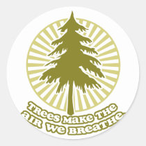 Trees Make Air Sticker stickers