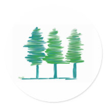 Trees stickers