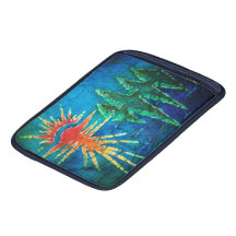 Trees & Sun Batik iPad SLEEVE
