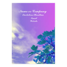 Treetop - Chubby Size Business Cards
