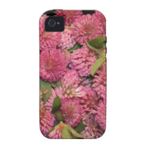 Trèfle violet doux coque vibe iPhone 4