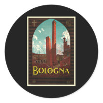 Trematore Bologna Italy Round Sticker