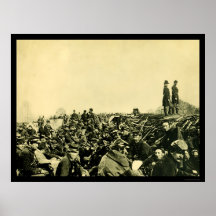 Trench Warfare in Petersburg, VA 1864 Print