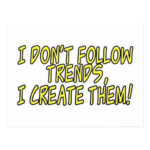 Trend Setter Postcards