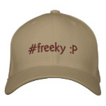 trending freeky :P embroidered hats