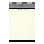 Trendy Bliss Blueberry Tart Customized Stationery