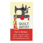 Trendy Bold  Craft Quilt Artist Business Card Templates
