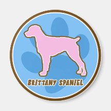Trendy Brittany Spaniel Refrigerator Magnets