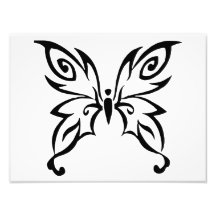 Trendy Butterfly Design Photographic Print