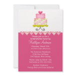 Trendy Cake Bridal Shower Invitation