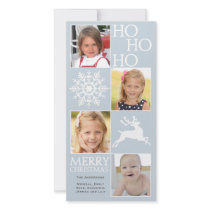 Trendy Christmas Photo Card