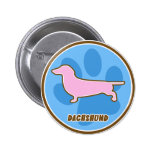 Trendy Dachshund Pin