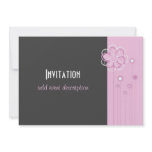 Trendy Floral Invitation Card