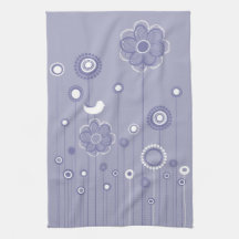 Trendy Floral Kitchen Towels