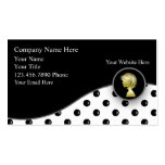 Trendy Hairdresser Business Cards