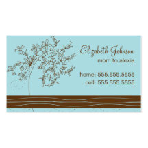 Trendy Mommy Business Card