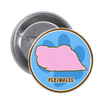 Trendy Pekingese Pins